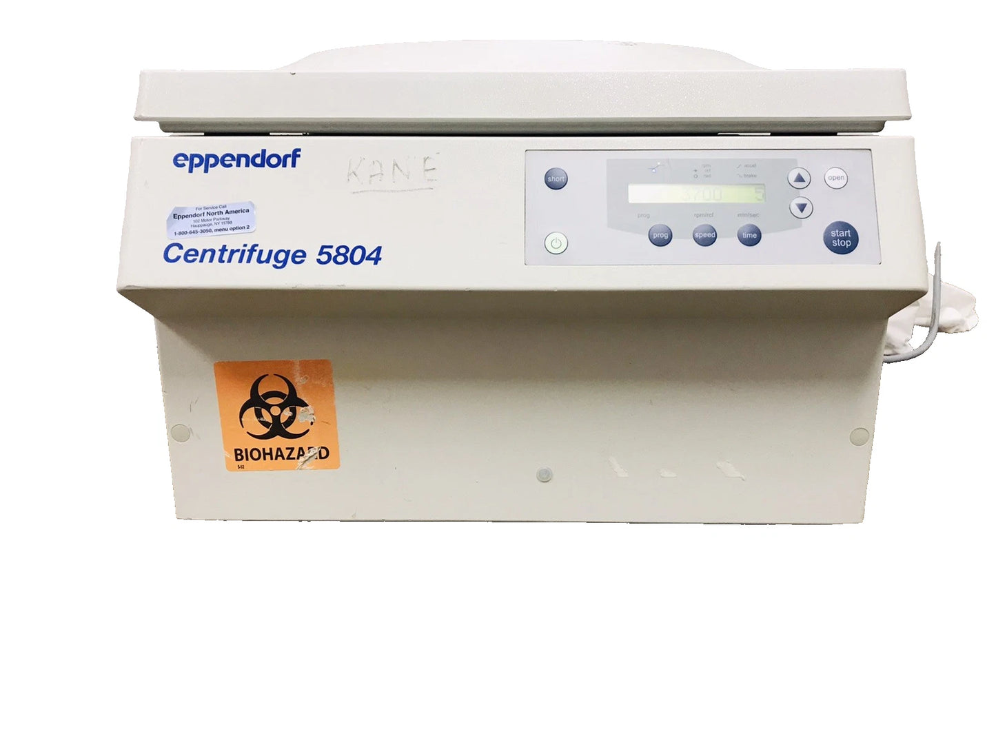 Eppendorf 5804 Centrifuge Lab Equipment A-4-44 Rotor Buckets Tested Working
