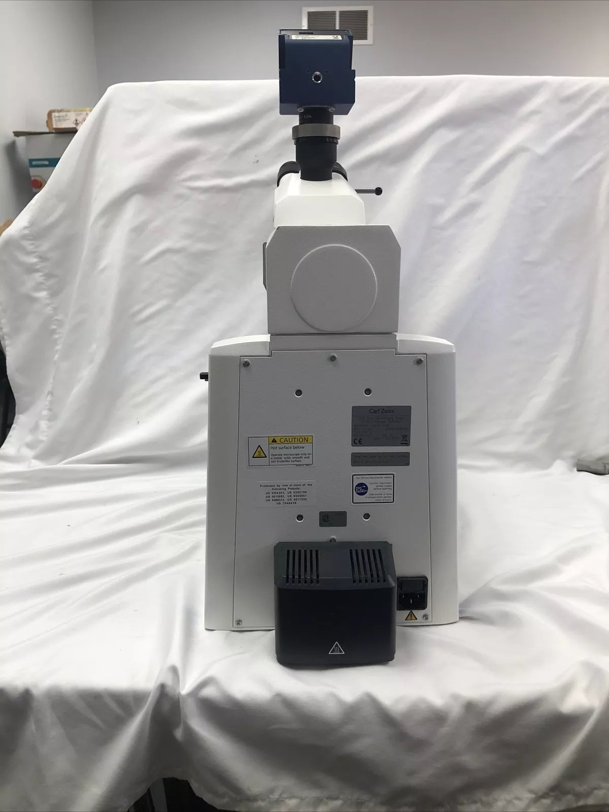 Zeiss Microscope Axio Scope A1 with 2 Objectives Tested Working Video