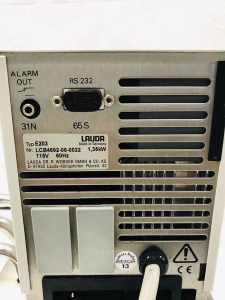 Lauda E200 Ecoline 003 StarEdition Control Head Water Bath E 203 Heated Bath