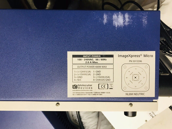 Molecular Devices ImageXpress Micro XLS Environment Control Transmitted Light