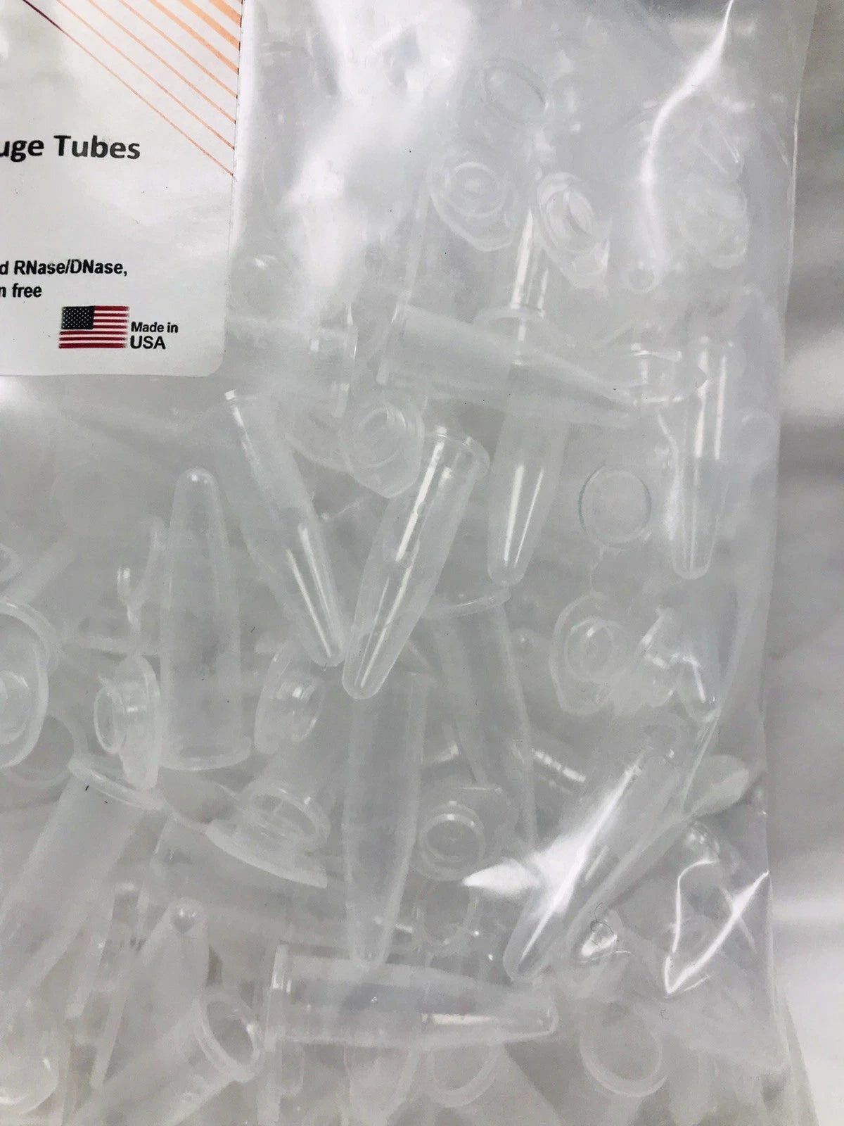 Thomas Sci LABFORCE 500 Posi-Click 1.7mL Microcentrifuge Tubes w/ Snap Cap Bulk