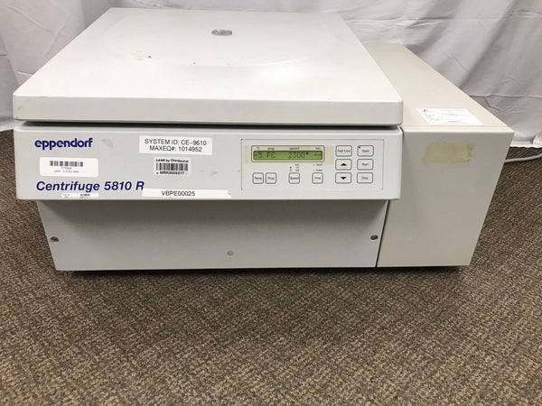 Eppendorf 5810R Refrigerated Centrifuge w/A-4-44 Rotor  Tested Working No Bucket