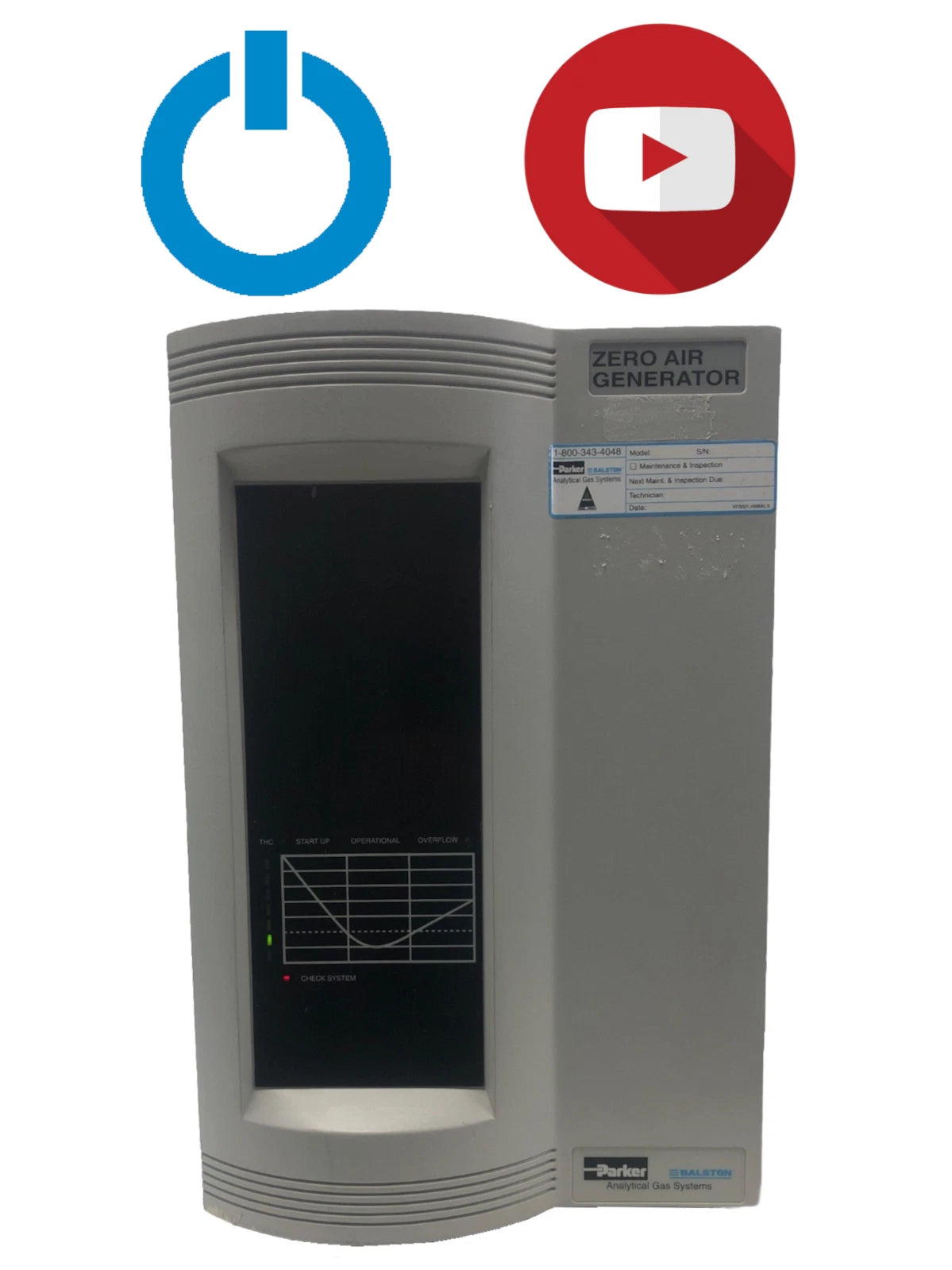 Parker Balston Zero Air Generator Model 76-803