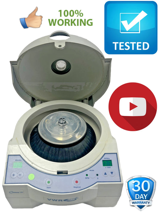 VWR Galaxy 16D Centrifuge With 18 Place Fixed Angle Rotor Cat# 37001-298 TESTED
