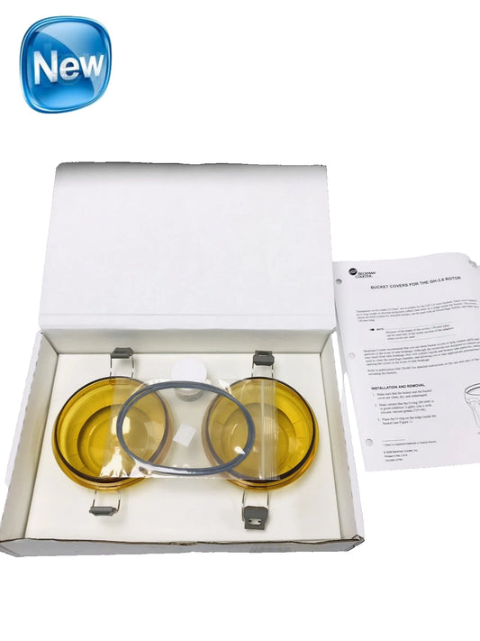 New Beckman Coulter REF 360585 Bucket Cover Set For GH 3.8 Rotor