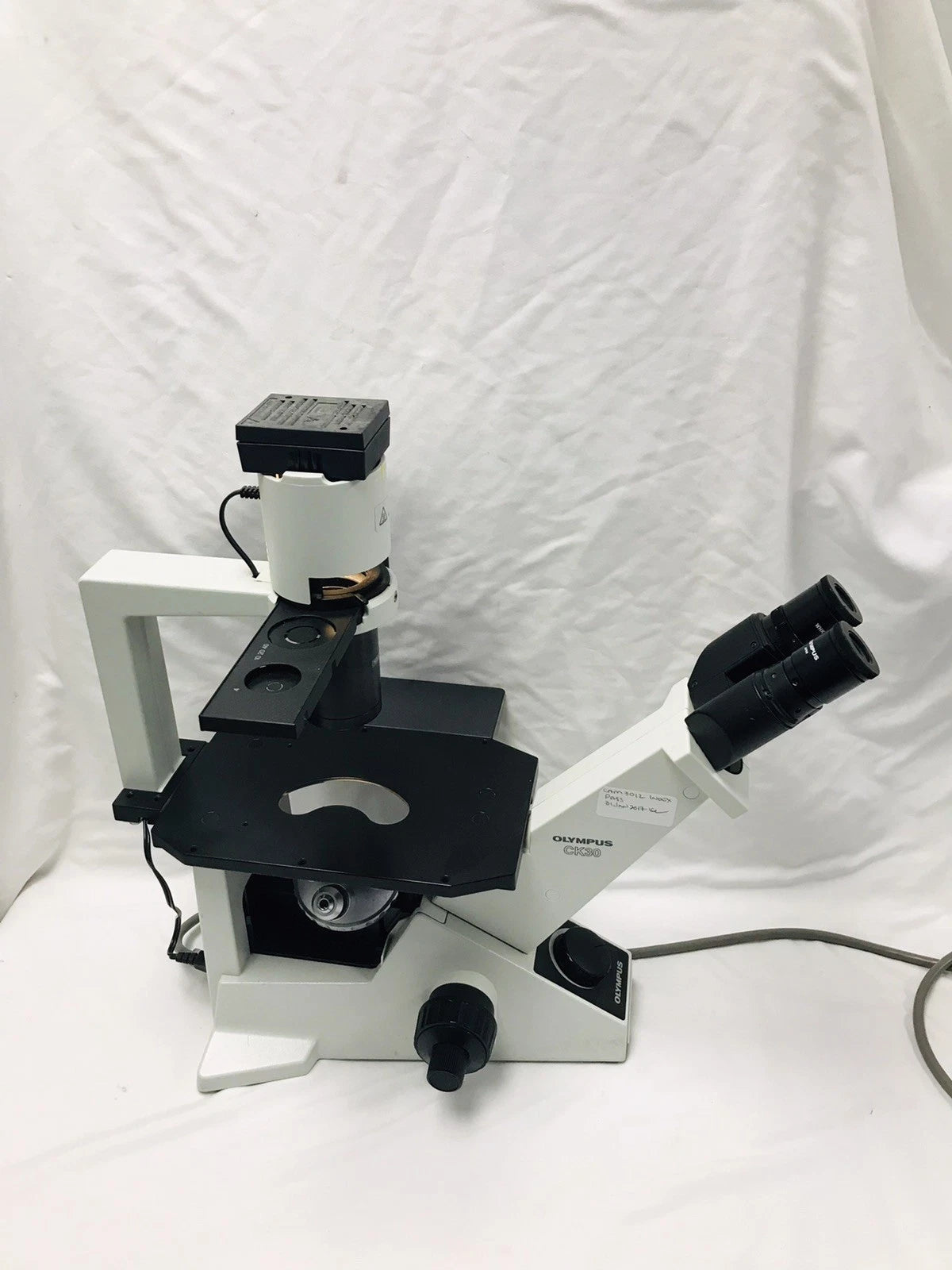 Olympus Microscope CK30 Inverted with Phase Contrast CK30-F100 4x 10x 20x 40x