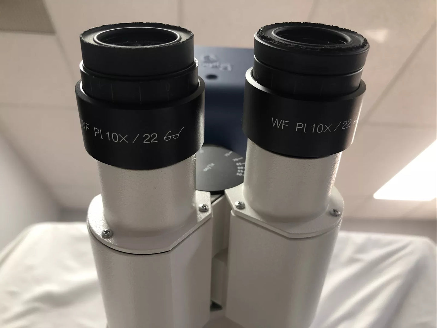 Zeiss Microscope Axio Scope A1 with 2 Objectives Tested Working Video