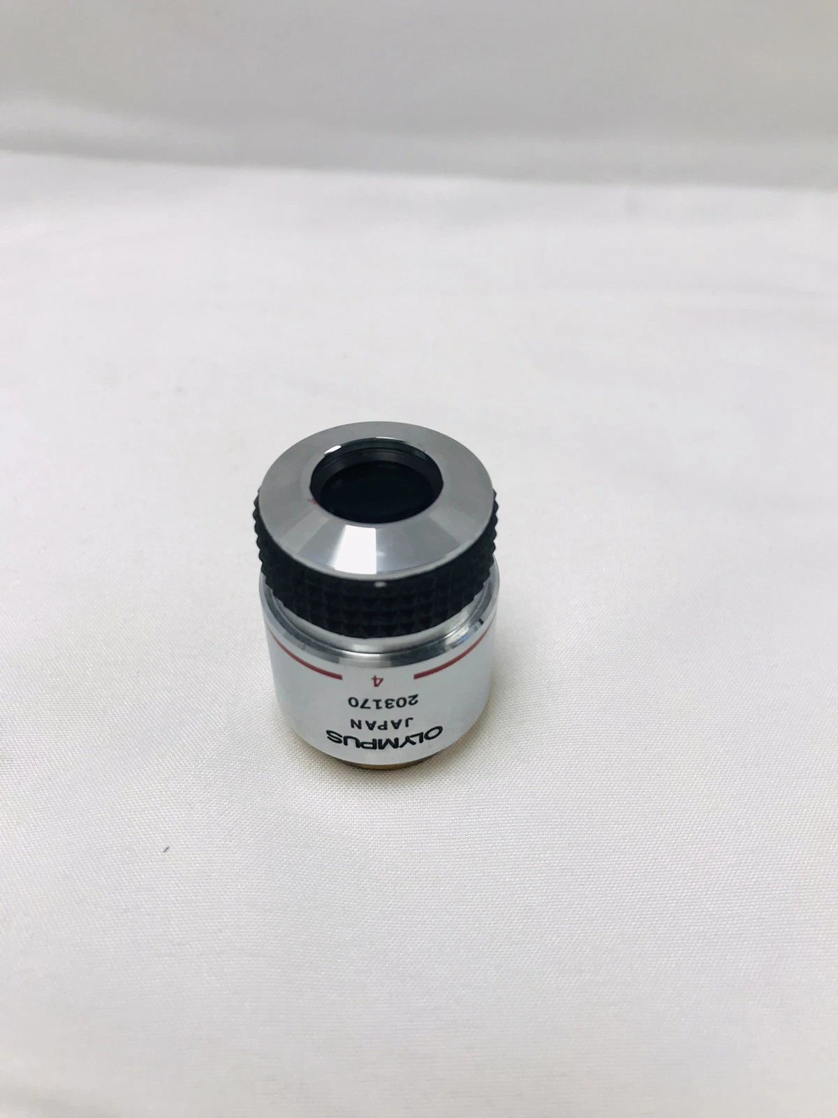 Olympus SPlan 4 Microscope Objective 4x 0.13 NA 160 / - Tested Working