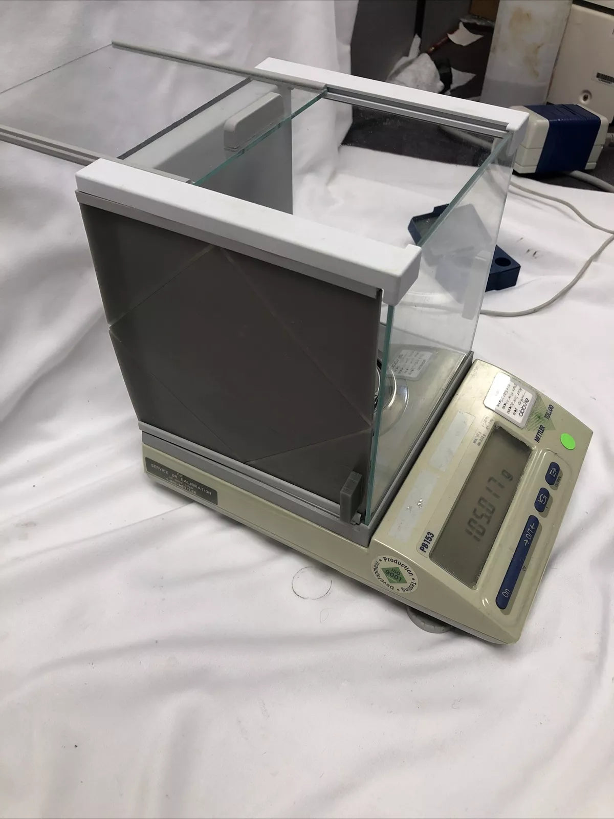 Mettler Toledo Pb153 Balance SCALE tested working video NO Power Supply
