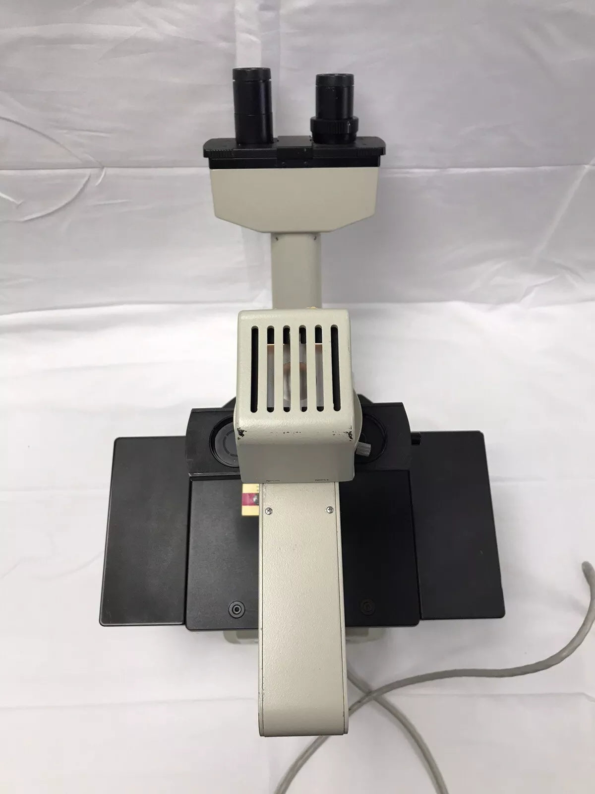 Nikon TMS Inverted Phase Contrast Microscope 3 Objectives 4x 10x 20x
