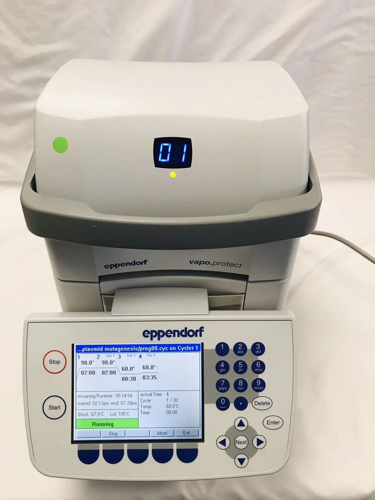 Eppendorf Mastercycler PRO S PCR Thermal Cycler 6325 W/ Controller TESTED