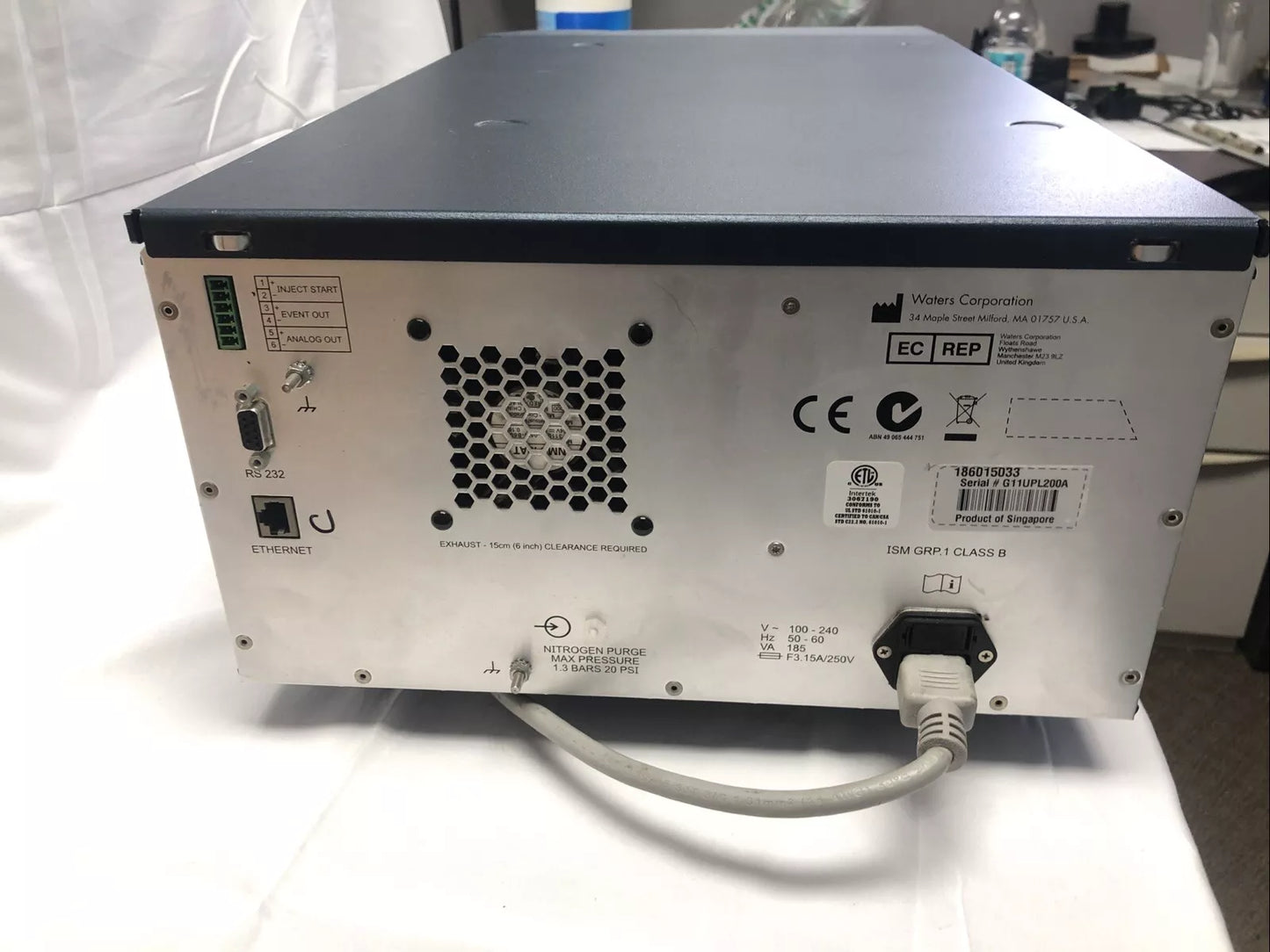 Waters Acquity UPLC/MS PDA eLambda eλ Photodiode Array Detector UV/VIS 190-800nm