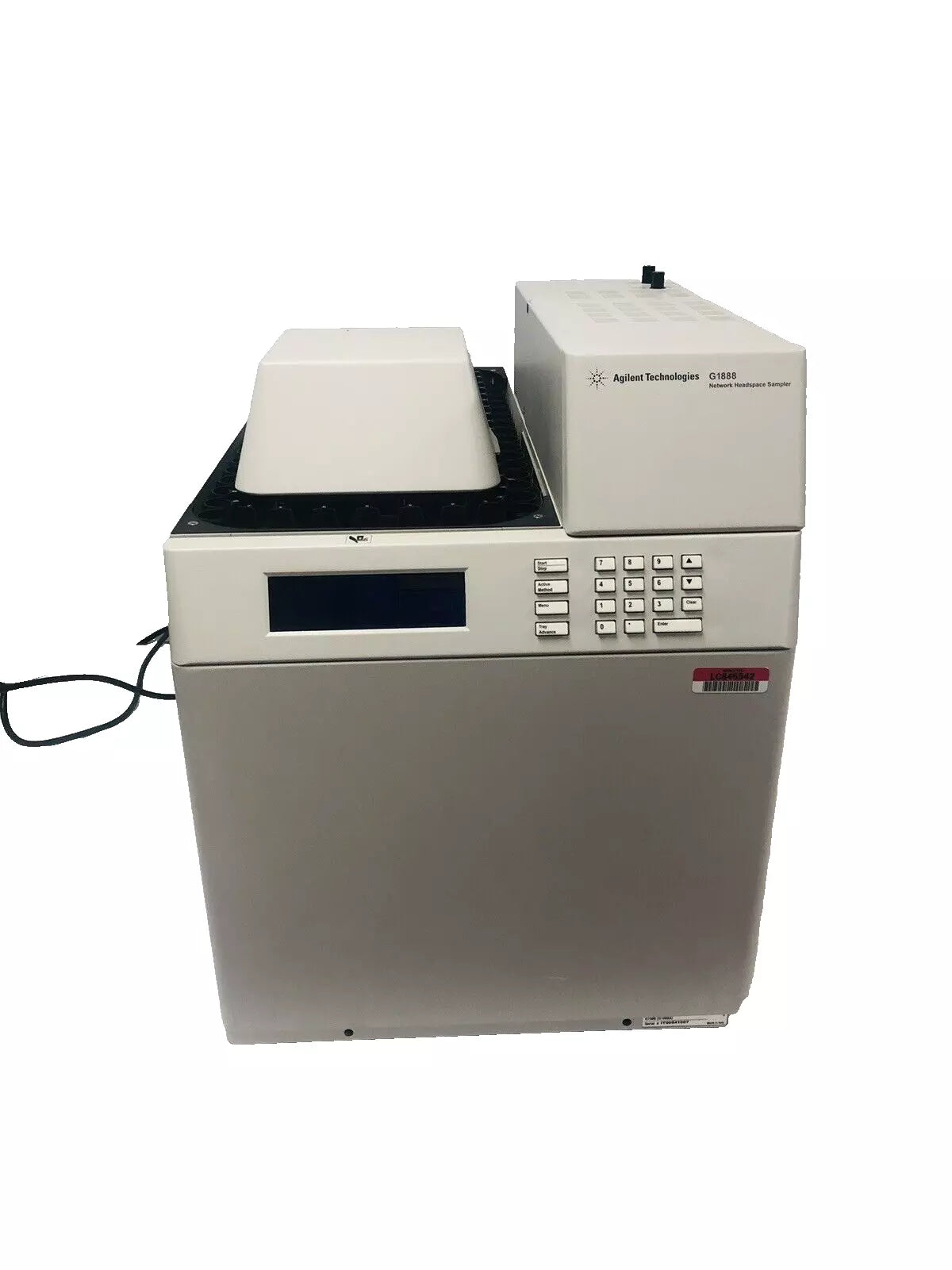 Agilent G1888 Network Headspace Sampler G1888A Power Up Tested Video