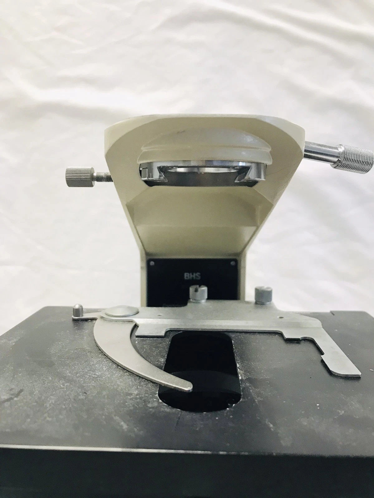 Olympus BH-2 BHS Microscope Body Stand 100w Halogen Stage For Parts