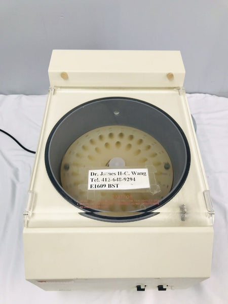 Thermo Savant SpeedVac SC110-120 Drying Vacuum Concentrator RH40-12 Rotor