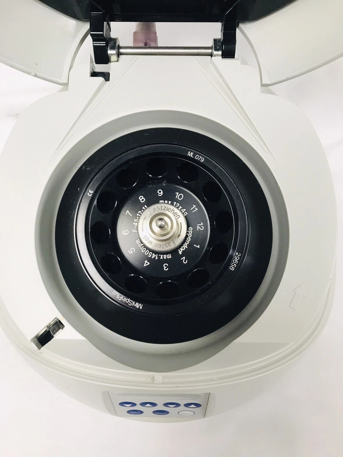 Eppendorf MiniSpin Plus 5453 Microcentrifuge + F45-18-11 Rotor Tested Working