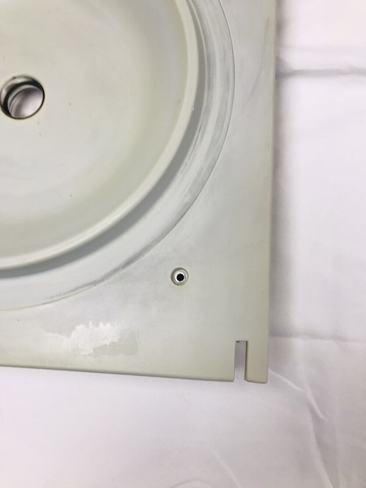 Lower Lid with 2x Latch Housings for Eppendorf 5430R Refrigerated Centrifuge
