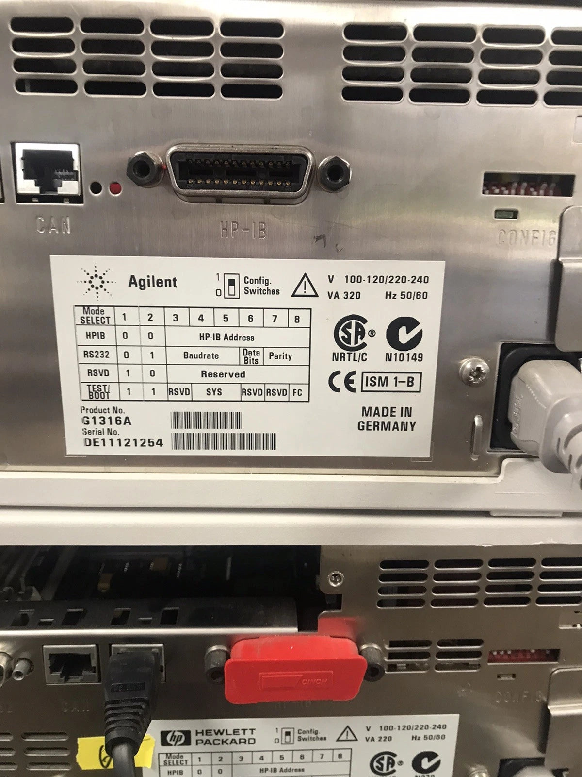 6pc, HP Agilent 1100 HPLC QuatPump, ALS, DAD, Colcom, Degasser, ALS Therm