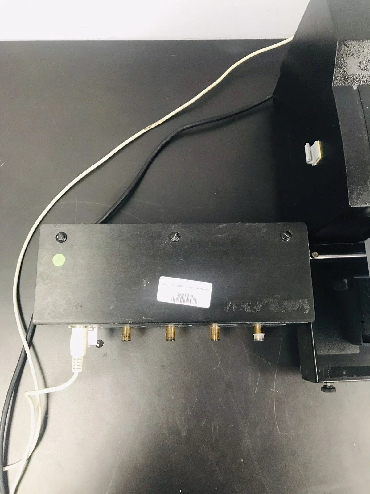 Bio-Tek ELx405 Microplate Washer with Bio-Tek Valve Module ELx405v Working Video