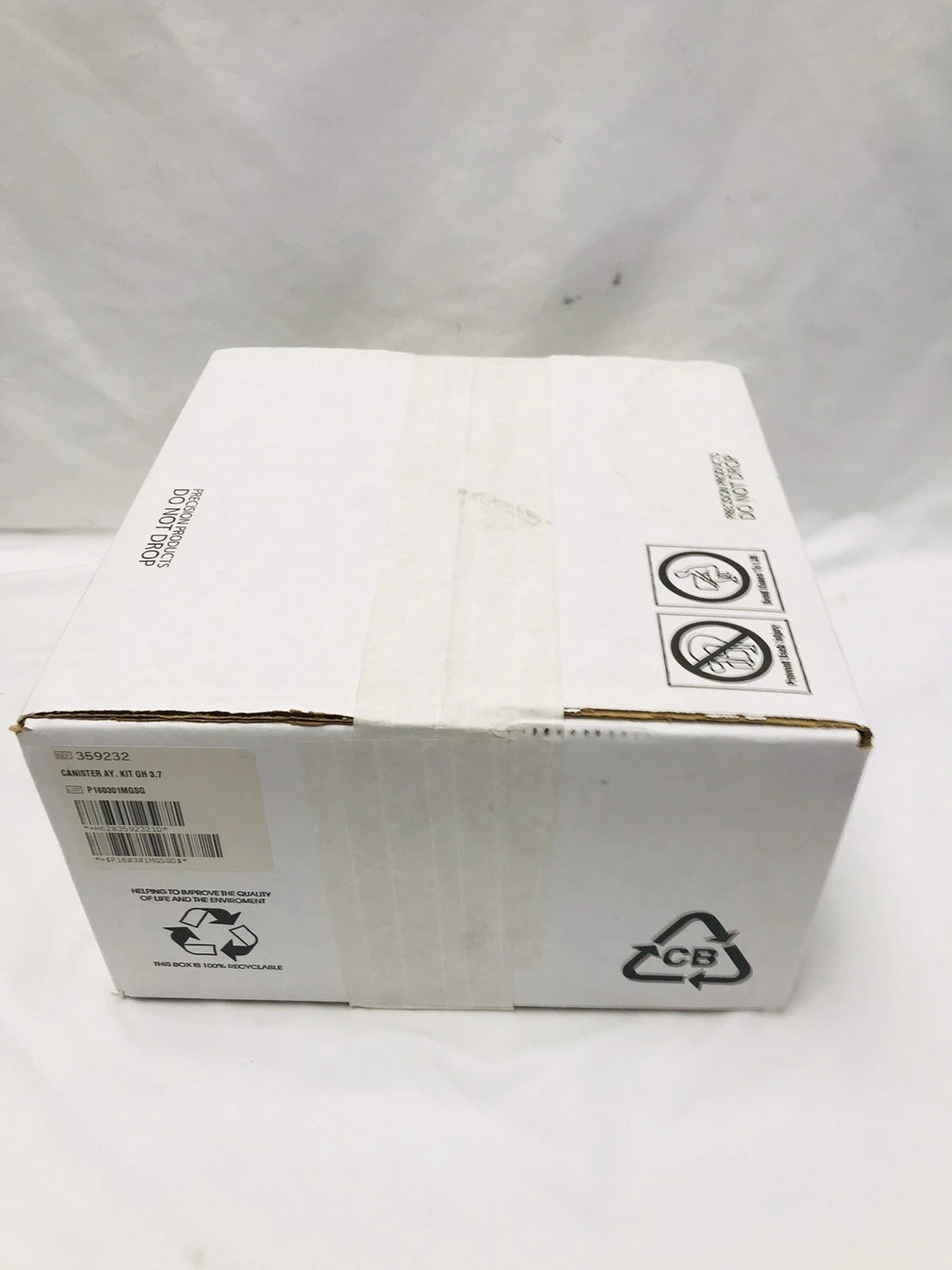 NEW Set of 4 Beckman Coulter 359232 Aerosolve Canisters & Lids for GH-3.7