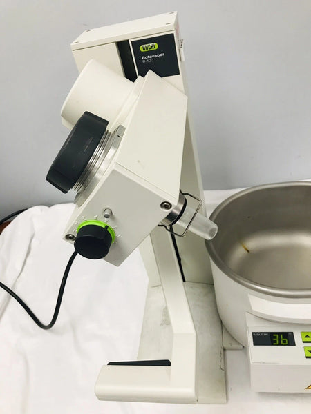Buchi Rotavapor R-100 Rotary Evaporator With B-100 HB Heating Bath