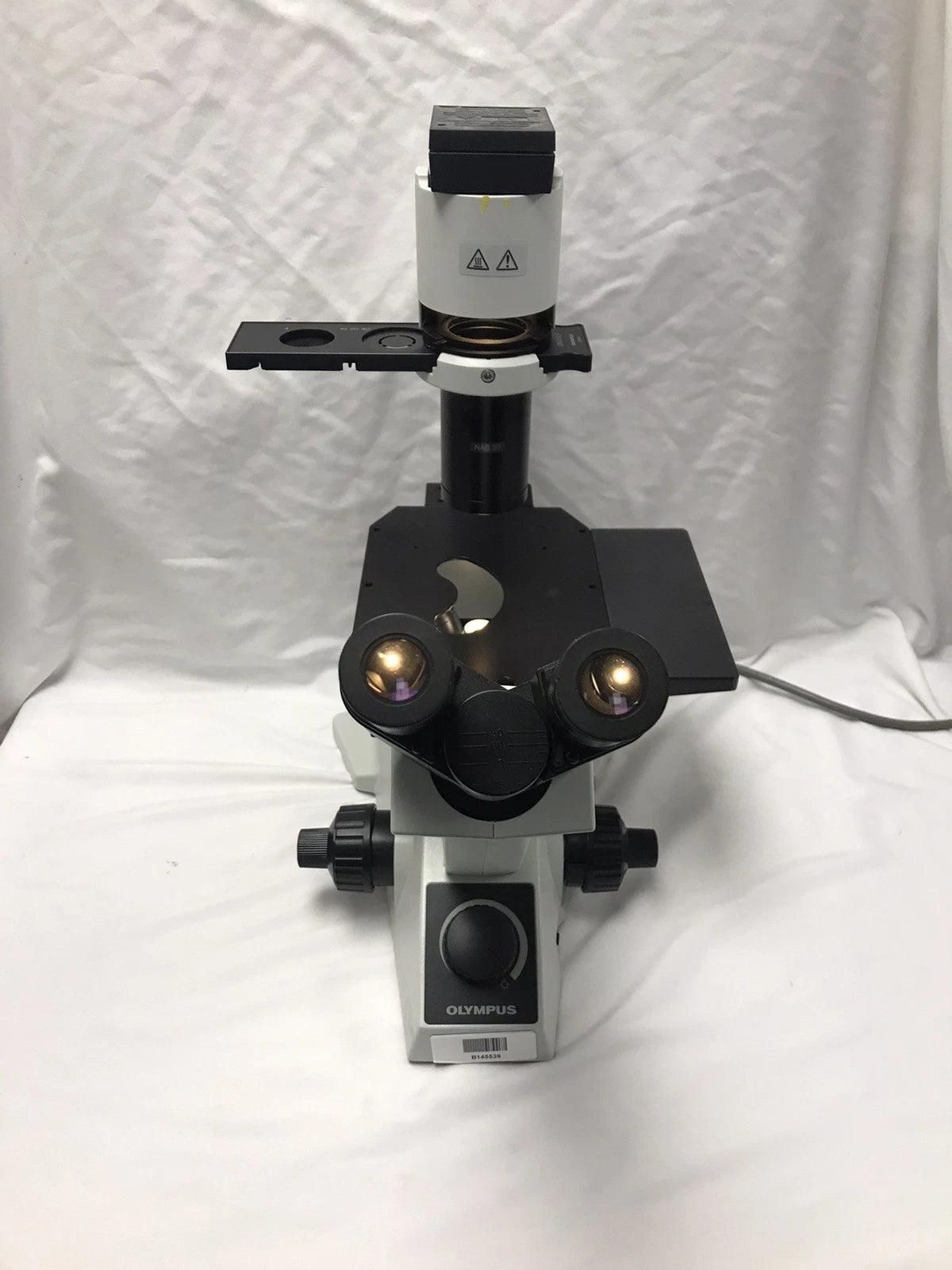 Olympus Microscope CK30 Inverted with Phase Contrast CK30-F100 4x 10x 20x 40x