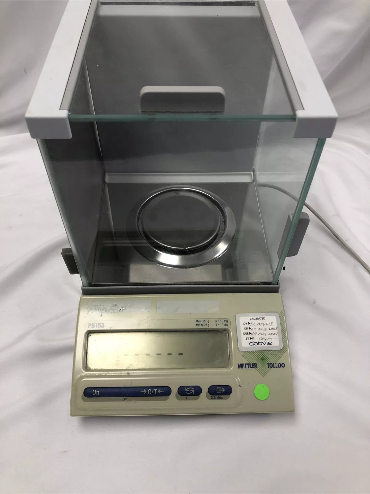 Mettler Toledo Pb153 Balance SCALE tested working video NO Power Supply