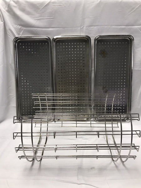 Genuine Tuttnauer 2540 Autoclave Rack & (3) Tray Support Steam Sterilizer Shelf