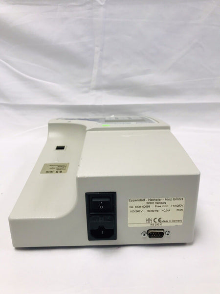 Eppendorf 6131 BioPhotometer Spectrophotom UV/Vis DNA RNA Oligo Protein Bacteria