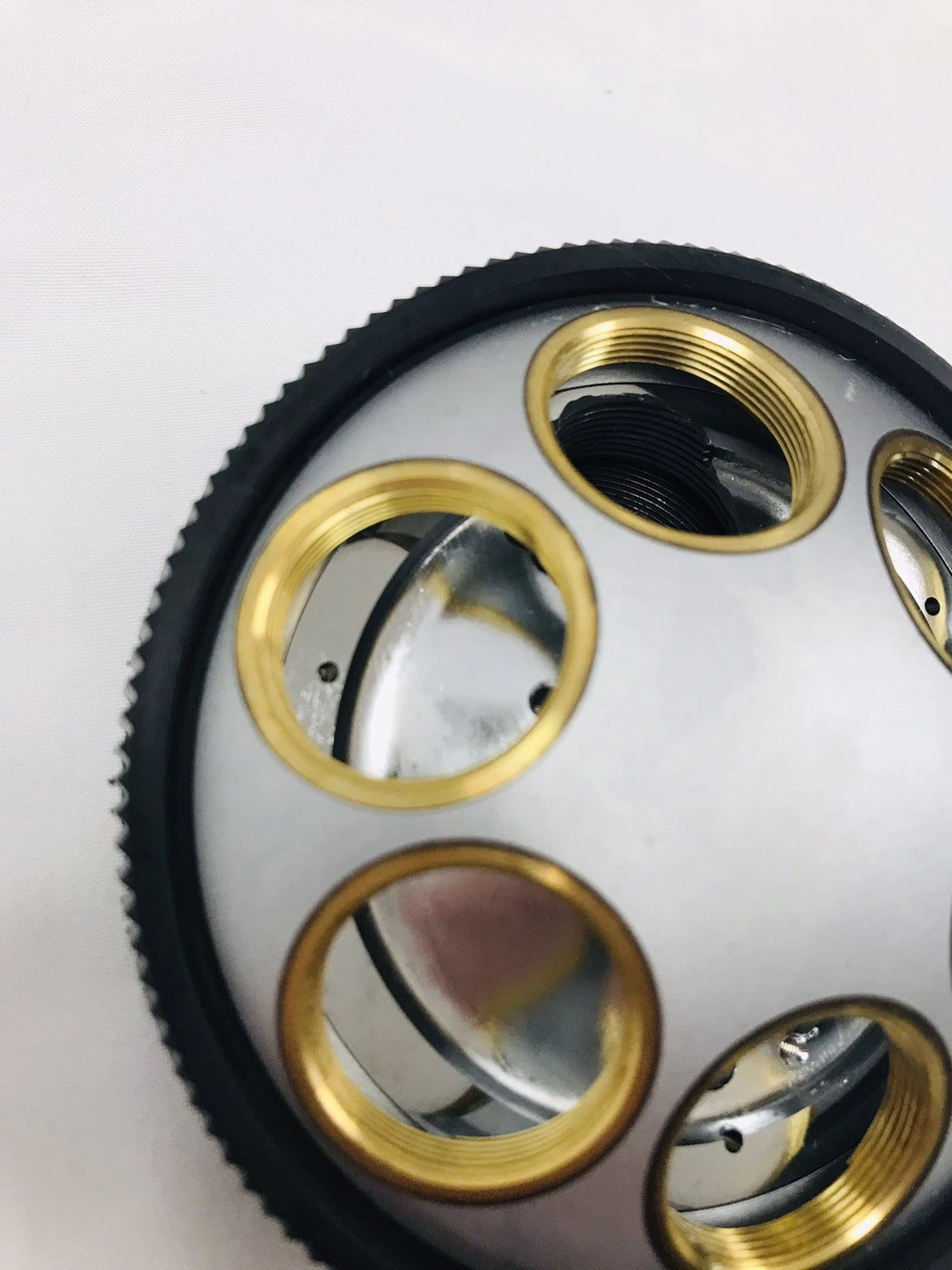 Olympus Microscope 6-Place Nosepiece Turret M25 Thread for BH-2 Sextuple Tested