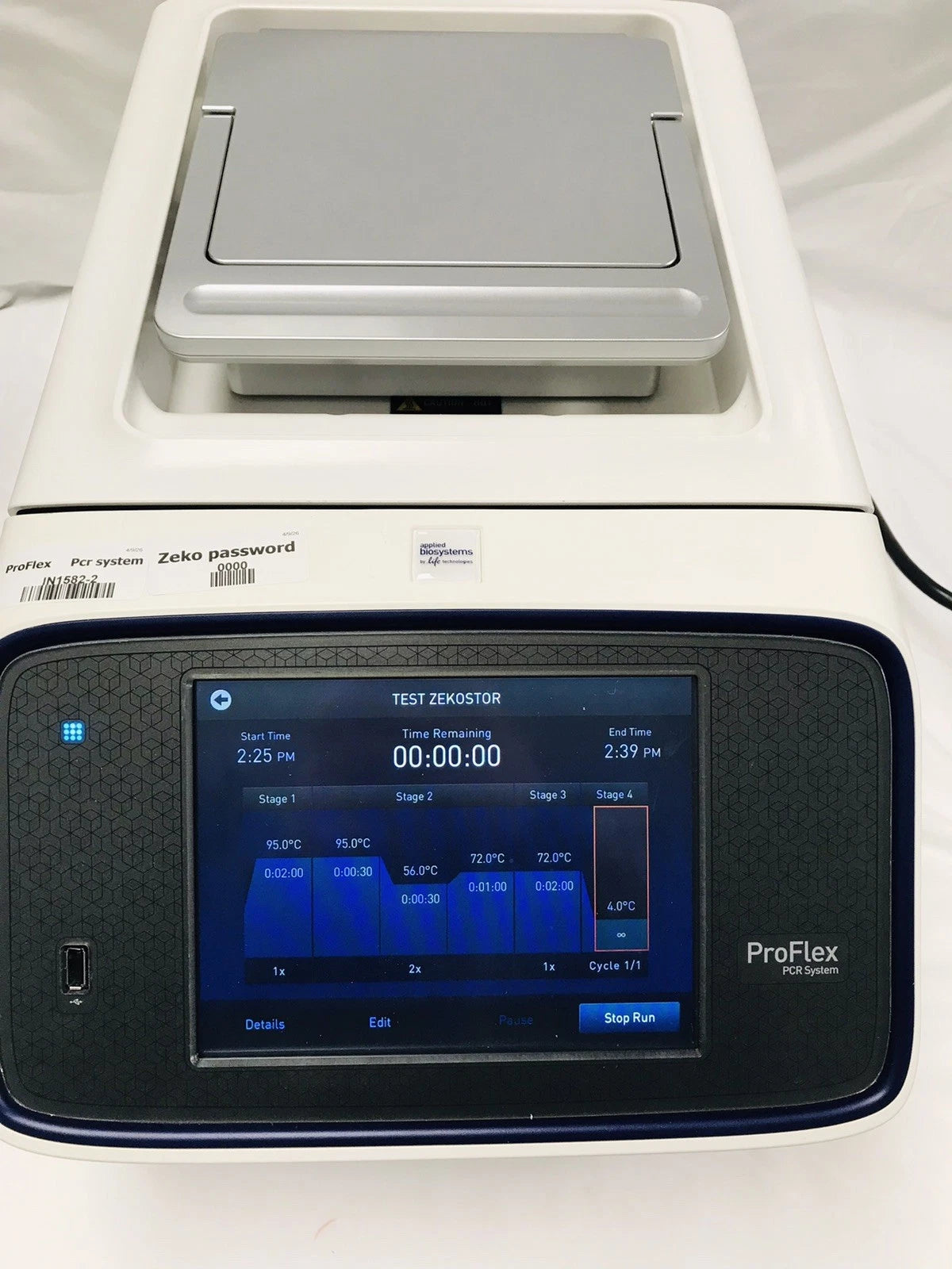 ABI Applied Biosystems Pro Flex PCR Thermocycler Base 96 Well Block