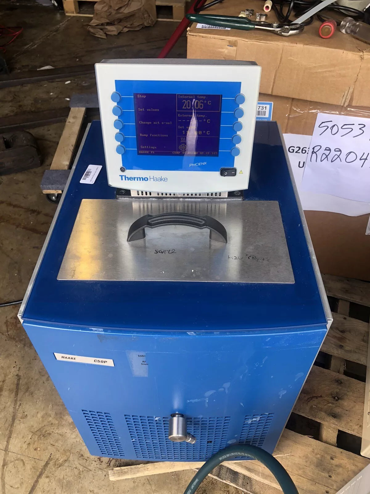 Thermo Haake C50P Recirculating Chiller Heater Phoenix Controller warranty