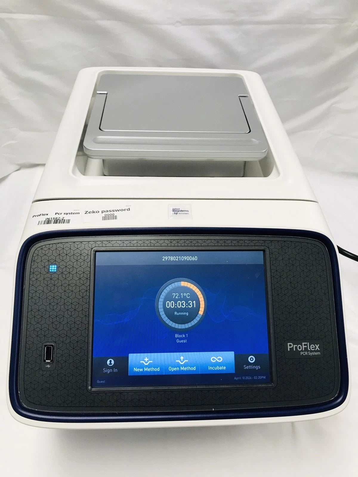 ABI Applied Biosystems Pro Flex PCR Thermocycler Base 96 Well Block