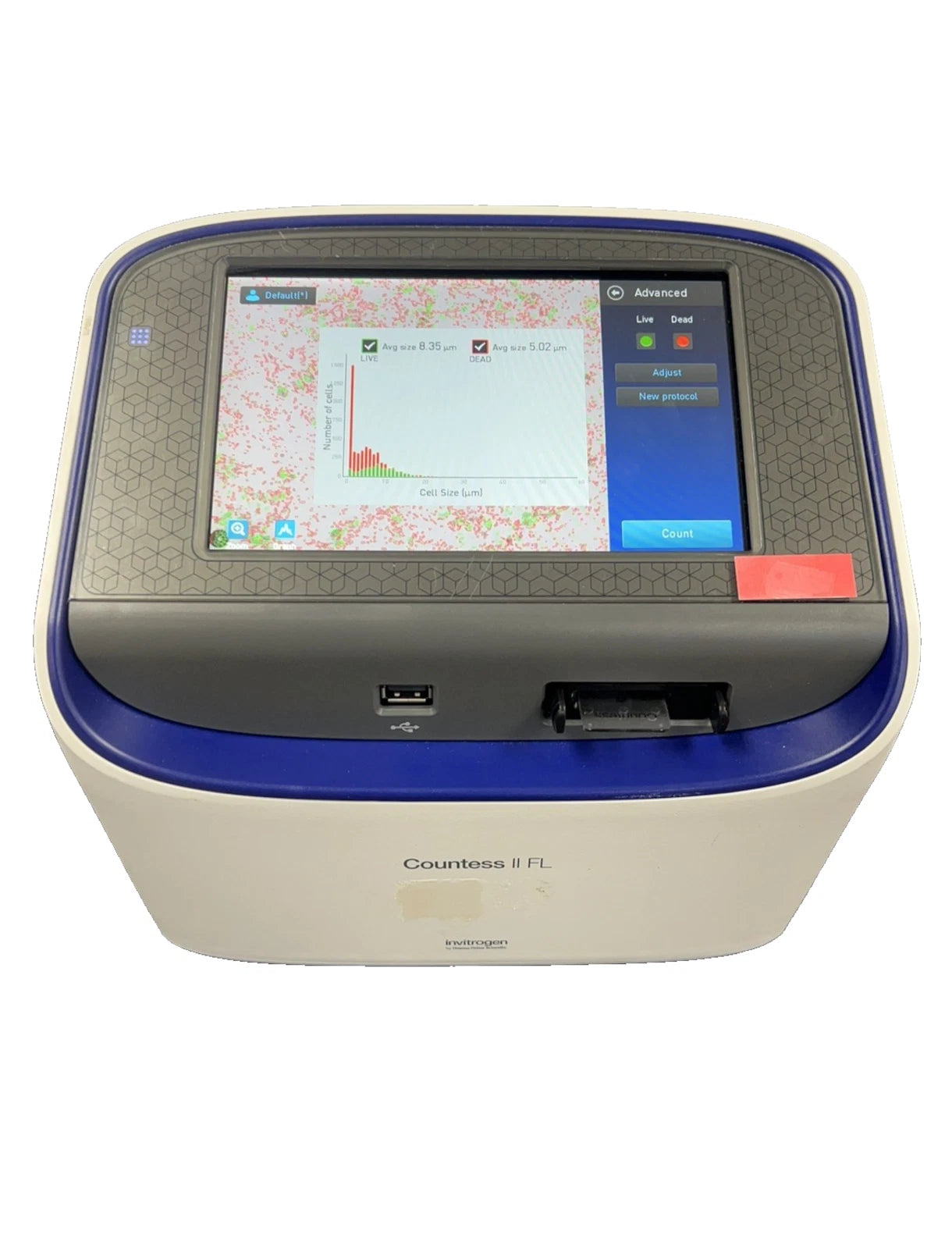 Countess II FL Automated Cell Counter TESTED with Warranty SEE VIDEO