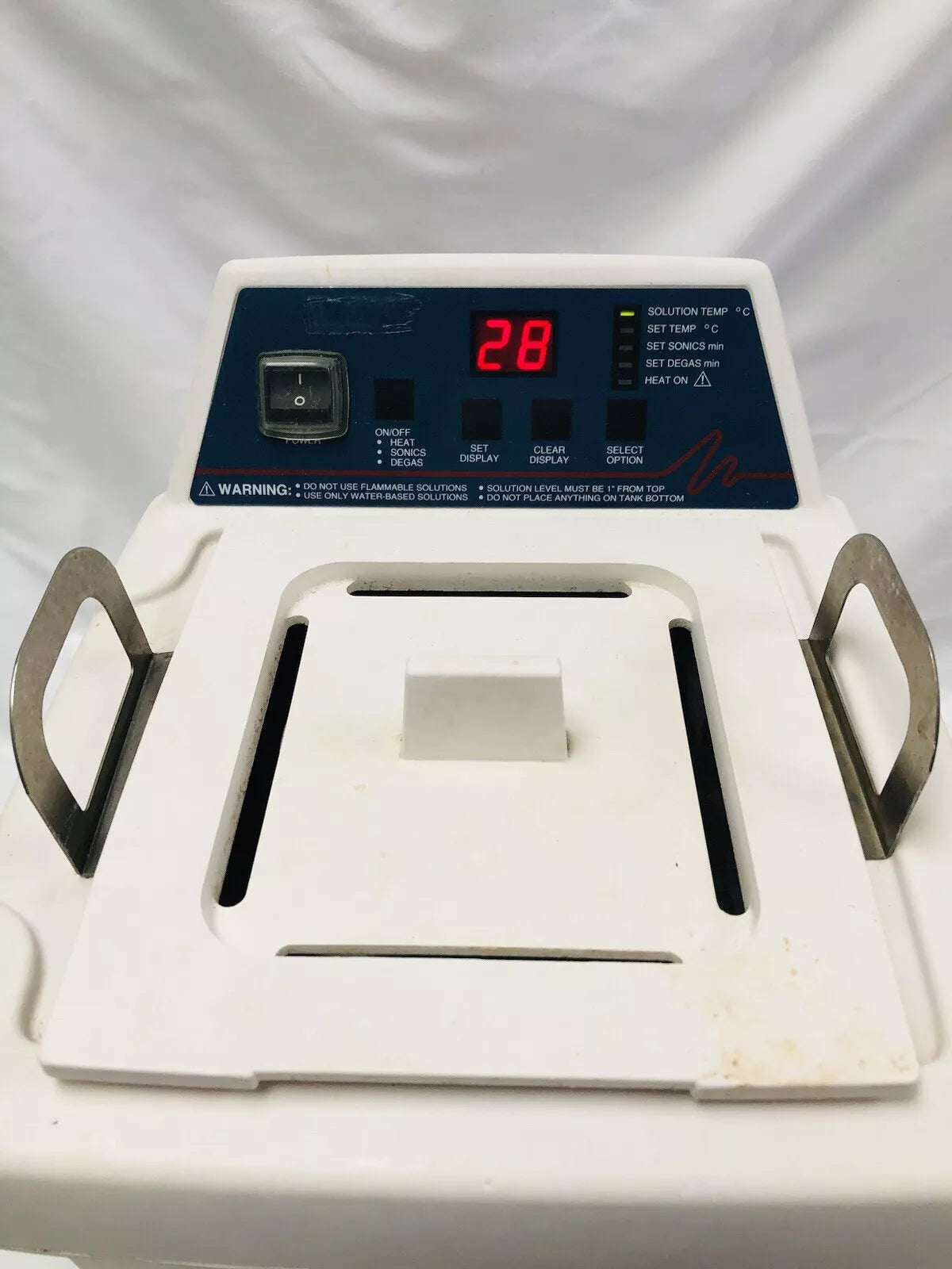 Branson 1210R-DTH Heated Ultrasonic Cleaner Bransonic 1210 Tested Working Video