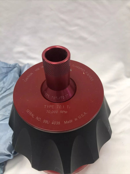 Beckman Coulter 70.1 Ti Fixed Angle Centrifuge Rotor 12x13.5mL 70,000 RPM