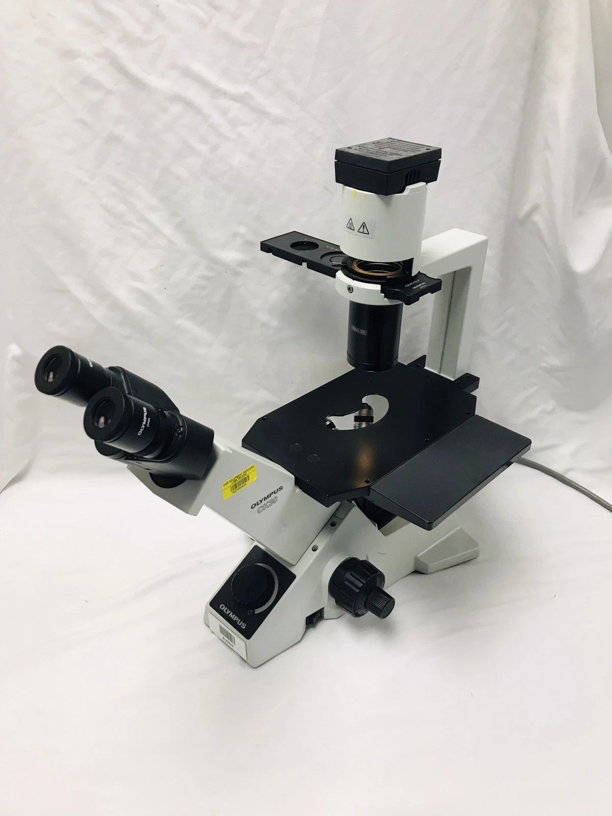 Olympus Microscope CK30 Inverted with Phase Contrast CK30-F100 4x 10x 20x 40x