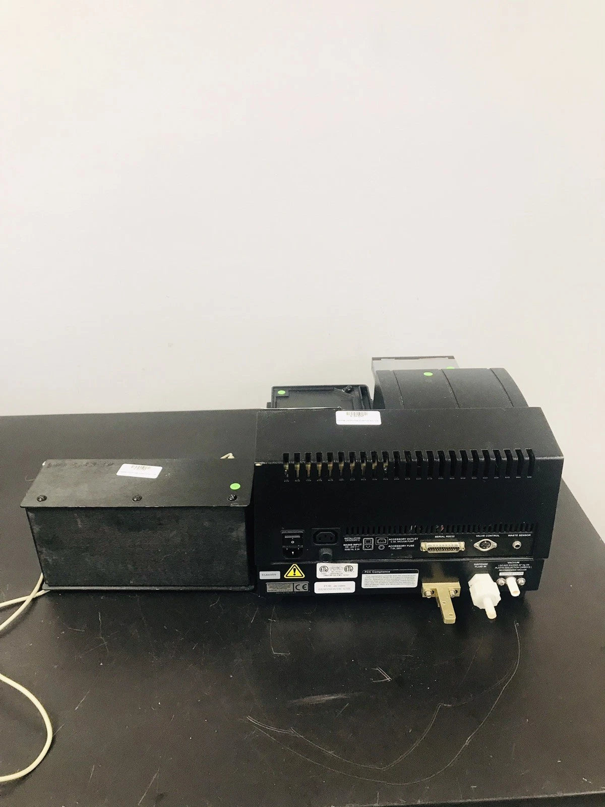 Bio-Tek ELx405 Microplate Washer with Bio-Tek Valve Module ELx405v Working Video