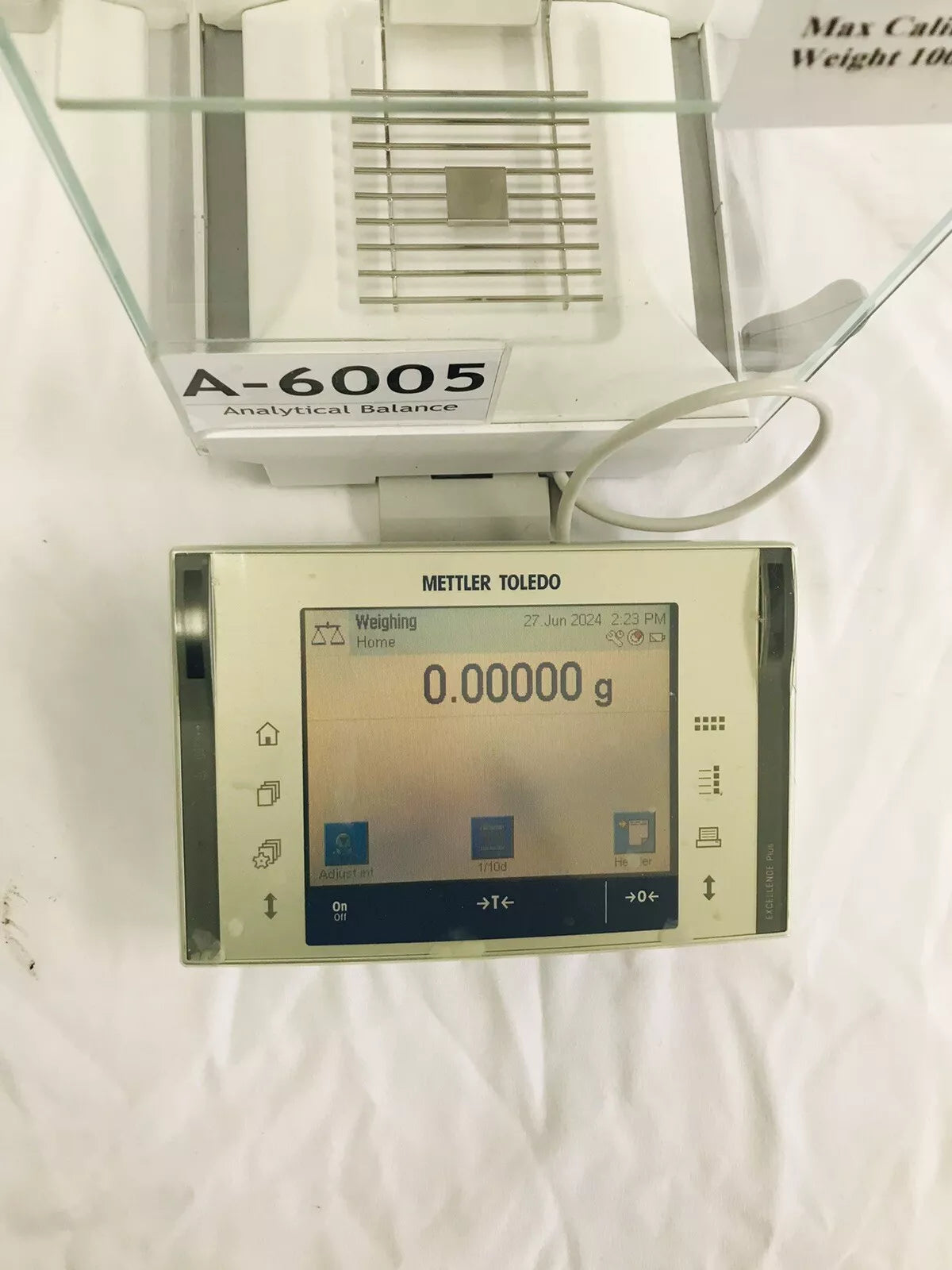 Mettler Toledo XP105DR Semi Micro Analytical Balance X105TDR High Precision 40g