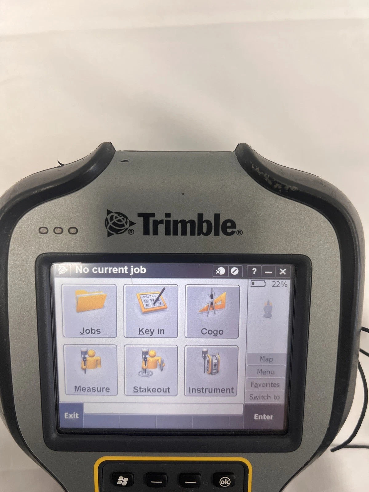 Trimble TSC3 Survey Controller Access 2015.22 General Survey Tested Working Power Supply Working