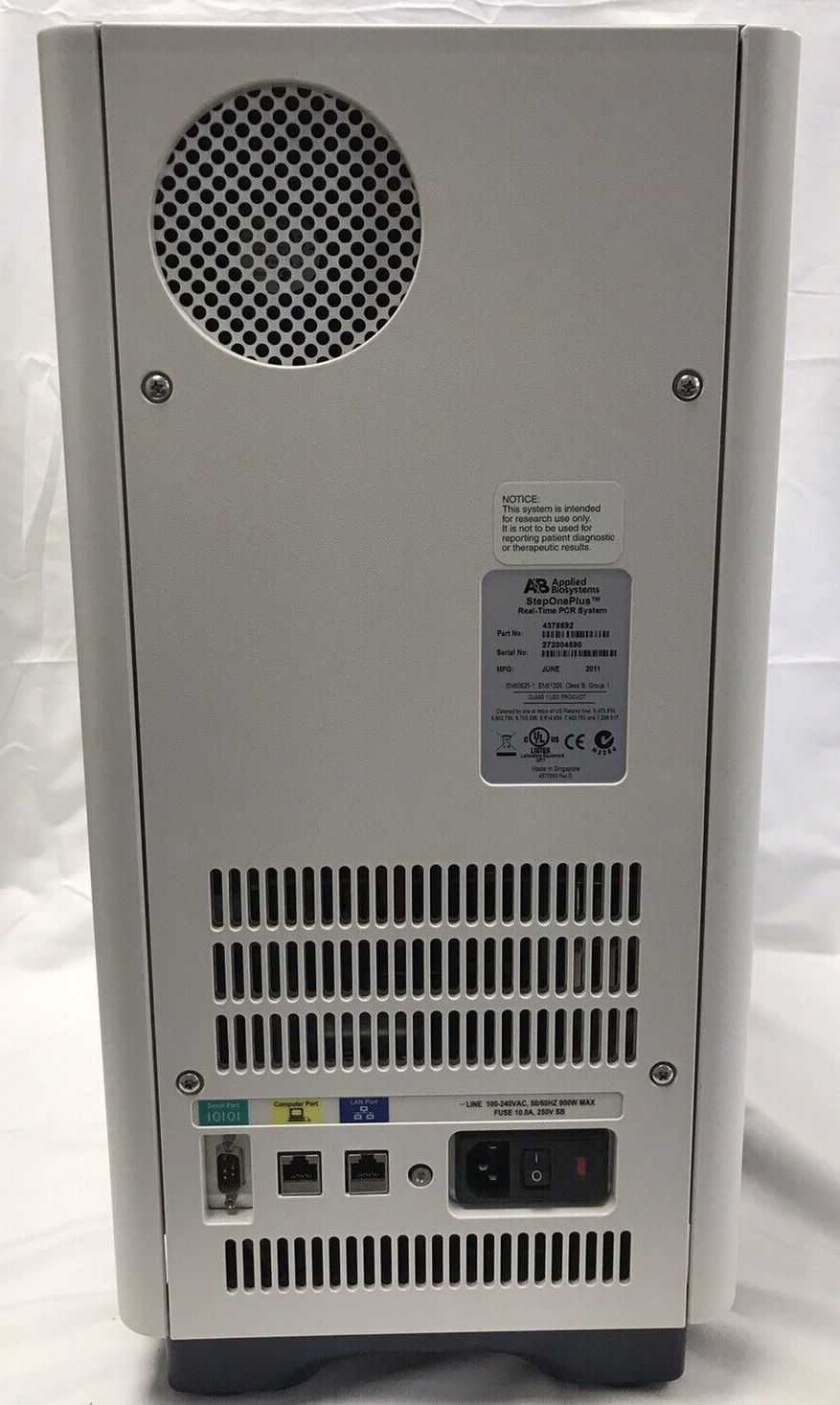 Applied Biosystems StepOnePlus Real-Time PCR System, ABI Step One Plus 4376592