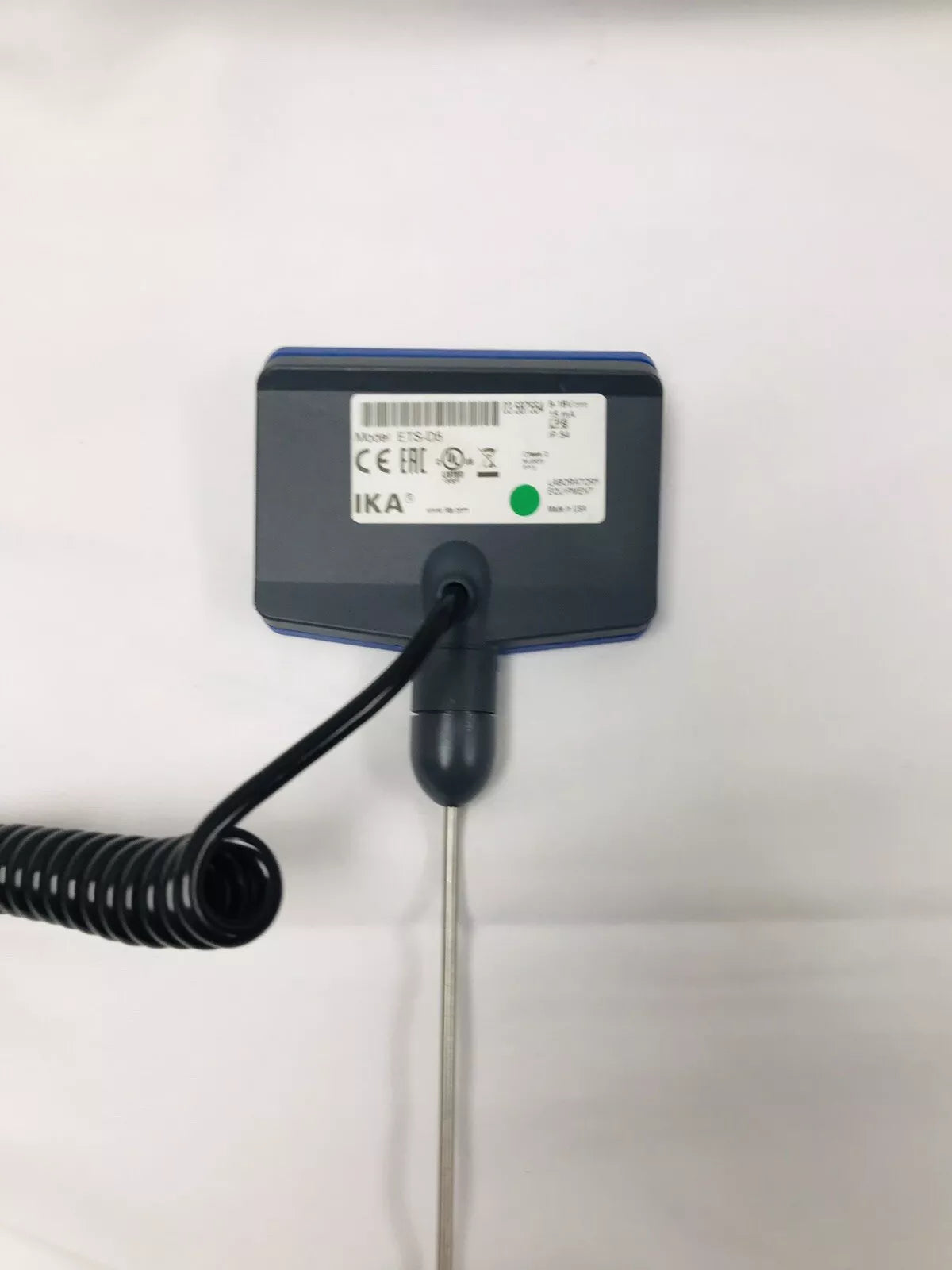 IKA ETS-D5  Temperature Sensor & Stand / Holder Tested Working