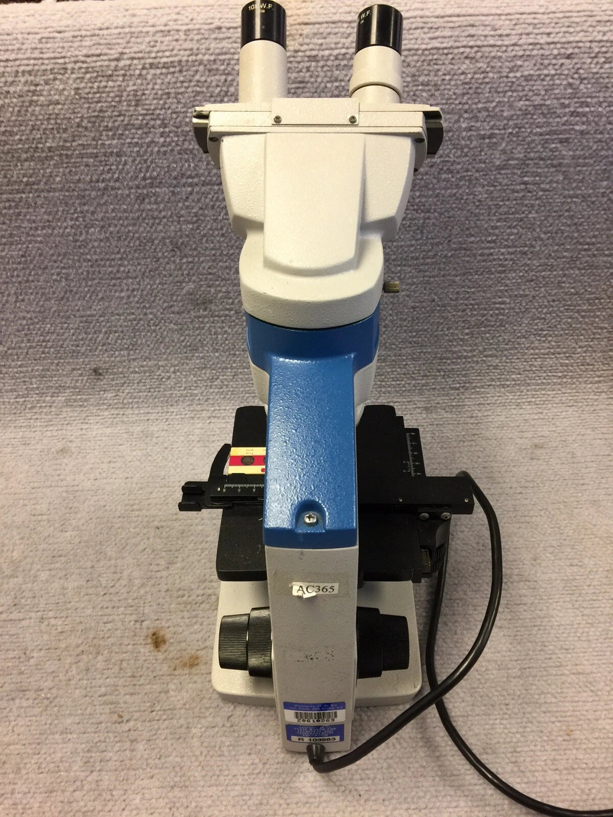 Reichert Jung Series 150 Laboratory Microscope With 4 Objectives tested warranty