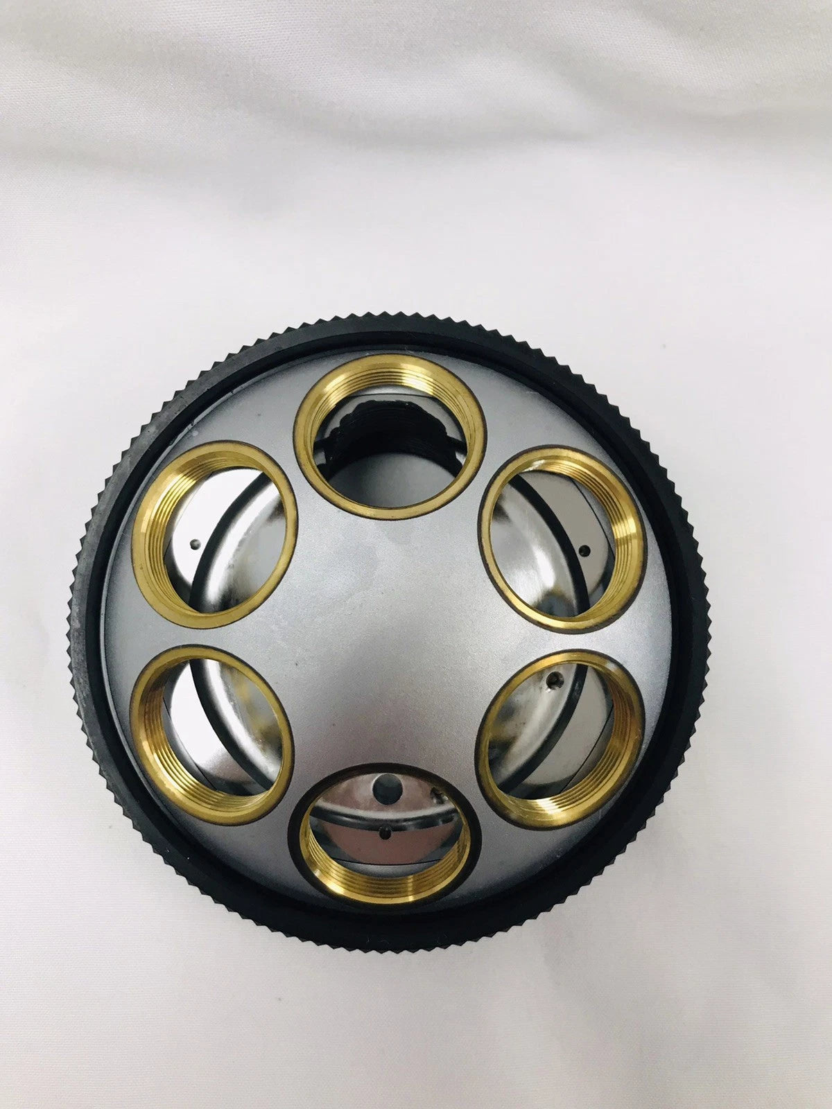 Olympus Microscope 6-Place Nosepiece Turret M25 Thread for BH-2 Sextuple Tested