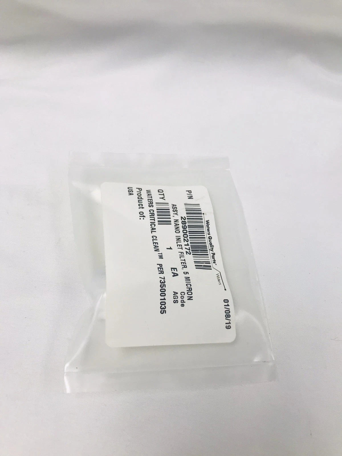 Waters 289002172 In-Line Solvent Filter Assembly 5µm 5 Micron - NEW
