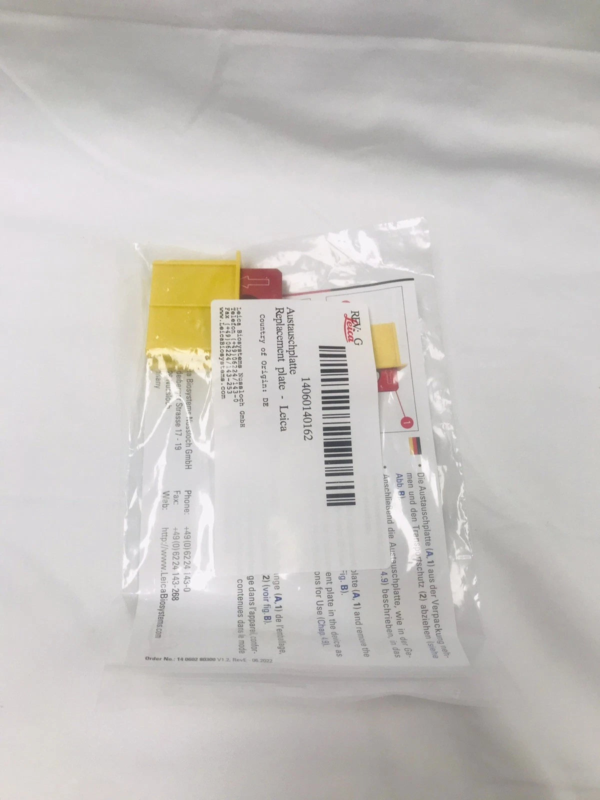 Leica Austauschplate Replacement Plate 14060140162