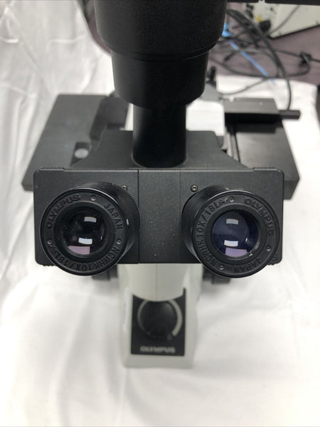 Olympus CK40 Inverted Fluorescence Phase Contrast Microscope Tested working