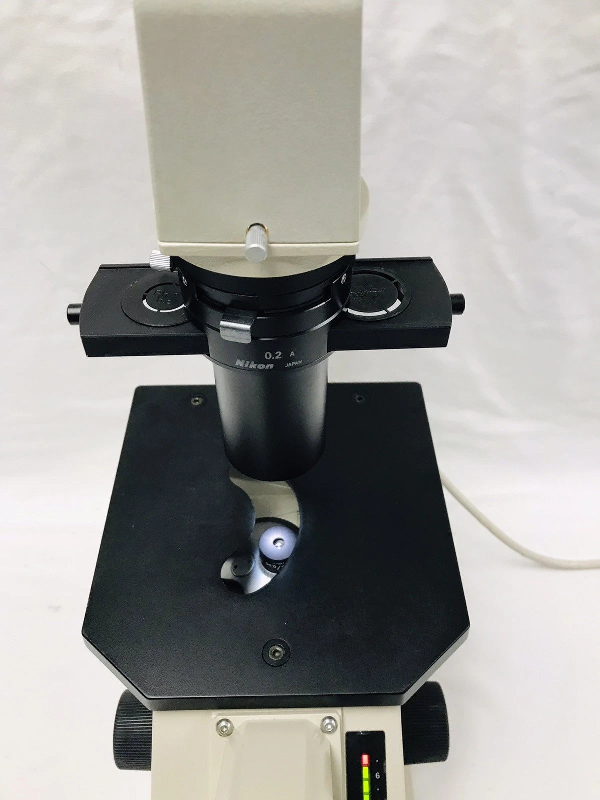 Nikon TMS Inverted Phase Contrast Binocular Microscope 3 Objectives 4x 10x 20x