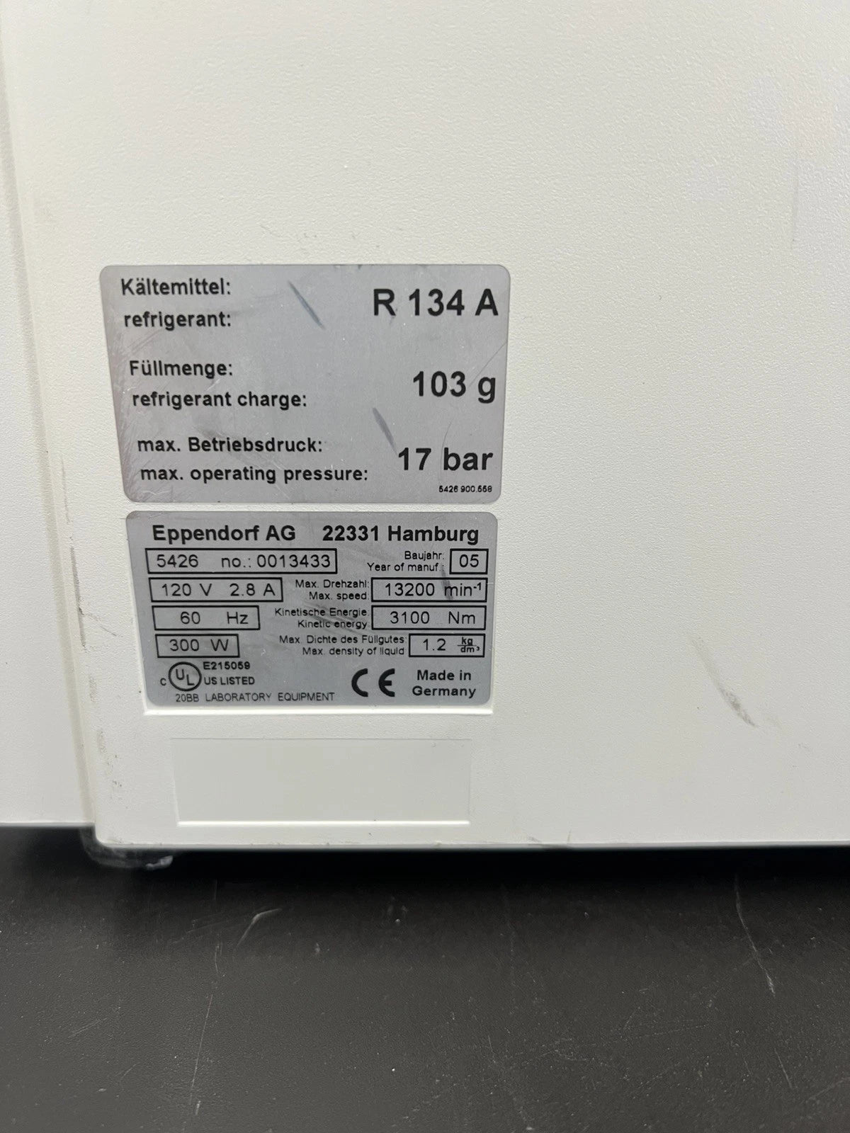 Eppendorf 5415R Refrigerated Centrifuge w/ F45-24-11 Rotor 5415 R Tested Working