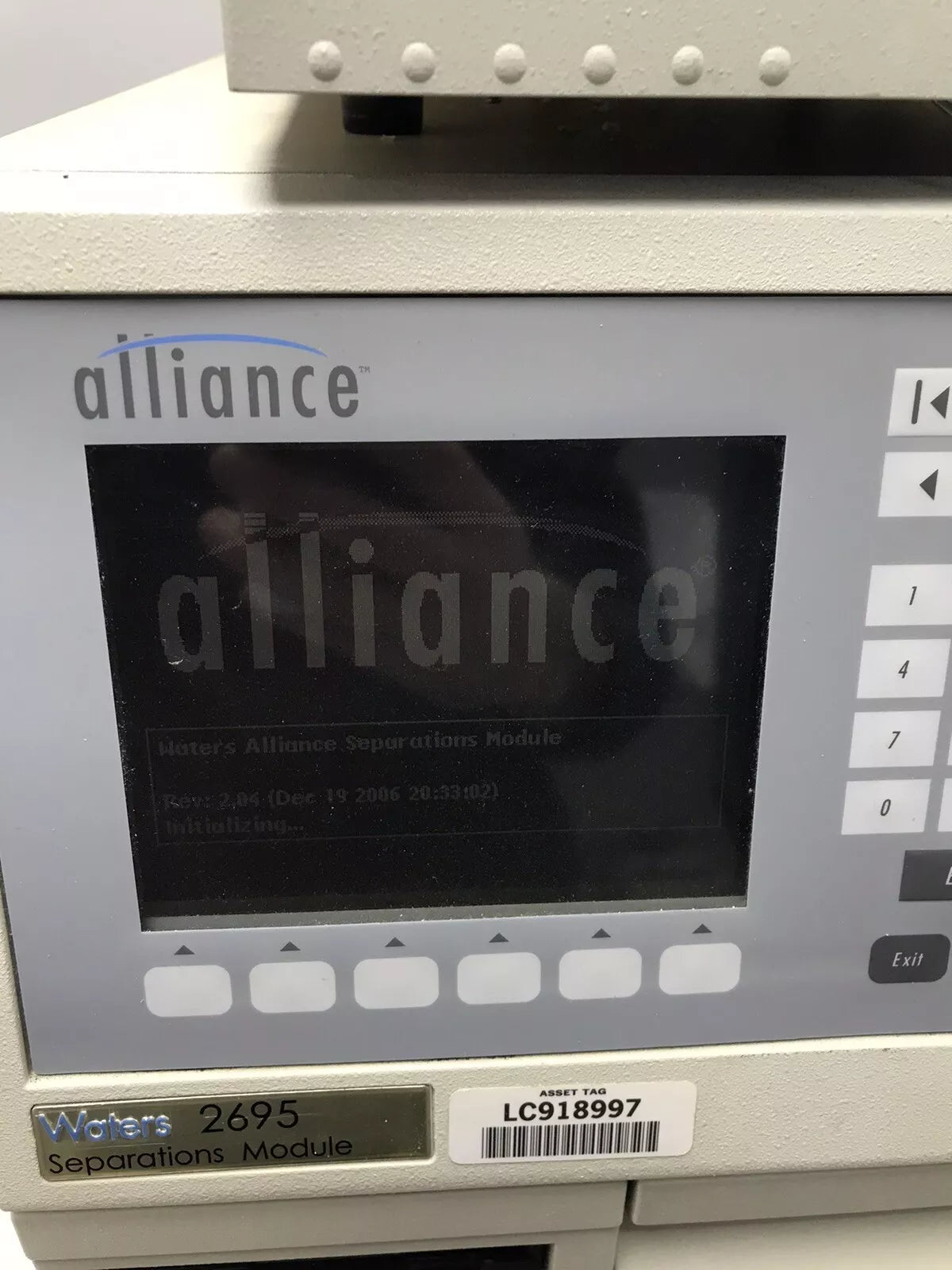 Waters Alliance 2695 HPLC Separations Module & 2497 DAD Detector & Column Heater